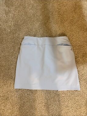 Fairway & Greene Pale Blue Golf Skort